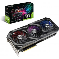  ASUS ROG Strix NVIDIA GeForce RTX 3090 OC Edition 24GB GDDR6X - Tarjeta gráfica (PCIe 4.0, HDMI 2.1, DisplayPort 1.4a, Ventiladores Axial-Tech, diseño 2,9 Ranuras, Super Alloy Power II, GPU Tweak II) 