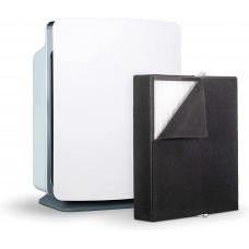  Alen BreatheSmart FIT50 - Purificador de aire con cubierta de roble, tecnología SmartSensor y WhisperMax 