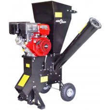 Astilladora de madera a gasolina con motor de 15 HP 