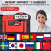 Autel MaxiCOM MK906BT (Versión Multilingüe de MS906BT) OBD2 Herramienta de Diagnóstico con Codificación ECU, Control Bidireccional, 31+ Servicio, Versión Mejorada de MS906, MP808