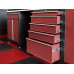 Banco de trabajo con cajonera para herramientas 