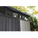  Keter - Caseta de jardín exterior Artisan 97, Color gris 