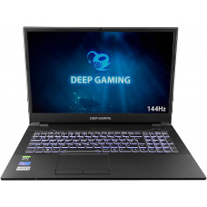 CoolBox DeepGaming Silex Pro - Ordenador Portátil Gaming 16.1" FHD 144Hz (Intel Core i9-11900, 64GB RAM, 1TB SSD NVMe, RTX 3050 4GB GDDR6, W10 Preinstalado Sin Licencia). Teclado QWERTY Español