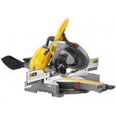  DeWalt DHS780T2A-QW - Ingletadora Telescópica sin escobillas XR FLEXVOLT 108V (2x54V) con 2 baterías 54V/18V Li-Ion 6,0Ah, Electrónica y Luz XPS y Adaptador DCB500 para conversión a 230V, Schwarz/Gelb 