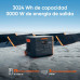 Generador Solar de 3024Wh con 2 X 200W Paneles Solares 