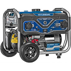 Generador gasolina de corriente monofásico-trifásico Hyundai 65006 5,5 kW AVR 4 tiempos Generador gasolina de corriente monofásico-trifásico Hyundai 65006 5,5 kW AVR 4 tiempos