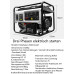 Generador para pequeño y portátil de gasolina industrial, potencia trifásica al aire libre, corriente de emergencia 10 kW Generador para pequeño y portátil de gasolina industrial, potencia trifásica al aire libre, corriente de emergencia 10 kW