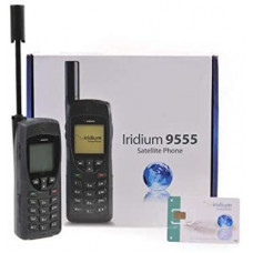 Iridium 9555 Teléfono Satelital y Tarjeta SIM Prepago con 300 Minutos 365 Días 