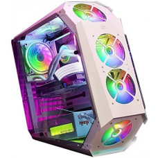  Megamania PC Gaming AMD Ryzen 7 3700X Ordenador de sobremesa 4.4GHz Turbo Octa Core | 16GB RAM | SSD 480GB | Gráfica AMD Radeon RX 6600 XT 8GB | Caja Top Gaming 