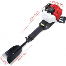 Máquina Perforadora de Roca con Pala para plantación de árboles de 52 CC y 2 Tiempos 