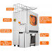 Máquina para hacer jugo de naranja fresca comercial, Exprimidor de jugo de cítricos eléctrico Exprimidor automático de naranja Máquina para hacer bebidas de jugo 20 naranjas por minuto