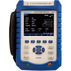  PeakTech P 4145 Red de 3 Fases/medidor de Potencia/Power Analizador ~ con LAN, USB, Pantalla TFT y Registro de Datos 