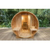 Sauna 6 Personas de Vapor con Estufa de Piedras