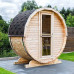 Sauna de barril Pini Wood L, montaje sin montaje