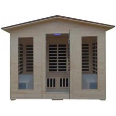 Sauna de exterior 130 x 120 x 200 cm
