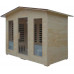 Sauna de exterior 130 x 120 x 200 cm Sauna de exterior 130 x 120 x 200 cm