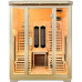 Sauna infrarrojos para 2 personas, 150 x 150 x 190 cm 