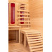 Sauna infrarrojos para 2 personas, 150 x 150 x 190 cm 