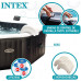 Spa hinchable octogonal con burbujas y jets 1.098 litros INTEX 