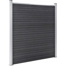 Tidyard Conjunto de Paneles para Vallas de Jardín Valla Residencial Proteccion Privacidad Puerta de Jardín Entrada Exterior Barrera WPC Marrón 180x105 cm Tidyard Conjunto de Paneles para Vallas de Jardín Valla Residencial Proteccion Privacidad Puerta de Jardín Entrada Exterior Barrera WPC Marrón 180x105 cm