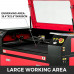 VEVOR 100 W Máquina de Grabado Láser CO2 USB 900 x 600 mm