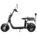 VIRTUE Moto eléctrica Matriculable Scooter de 1500w batería de 60v 20Ah Caigiees Chopper City Coco matricula Color Negro 