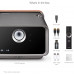 ViewSonic X10-4K Proyector SMART LED UHD portátil de corto alcance para juegos, entretenimiento familiar y doméstico con Wi-Fi Bluetooth y audio Harman Kardon - Carbón metálico ViewSonic X10-4K Proyector SMART LED UHD portátil de corto alcance para juegos, entretenimiento familiar y doméstico con Wi-Fi Bluetooth y audio Harman Kardon - Carbón metálico