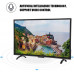 Smart TV de Pantalla Curva Grande de 55 Pulgadas, 3000R Curvature 4K HDR HD TV versión de Red(EU) Smart TV Smart TV de Pantalla Curva Grande de 55 Pulgadas, 3000R Curvature 4K HDR HD TV versión de Red(EU) Smart TV