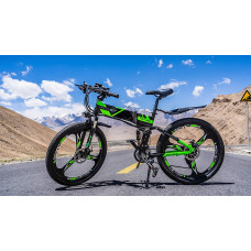 RICH BIT Bicicleta Eléctrica 250W Bicicleta Plegable de Montaña LG Li Batería 36V * 12.8 Ah Smart eBike 26 Pulgadas MTB RT-860 para Hombres/Adultos RICH BIT Bicicleta Eléctrica 250W Bicicleta Plegable de Montaña LG Li Batería 36V * 12.8 Ah Smart eBike 26 Pulgadas MTB RT-860 para Hombres/Adultos