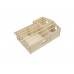 Casa de madera  6X8 , 48 m2" - 44mm