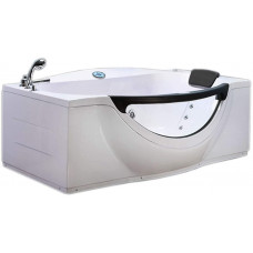  Bañera hidromasaje Jakuzzi Bañera de esquina spa hidromasaje Piscina JUNGLE Terapia luz de colores Jakuzzi para 2 nueva 180 x 96 