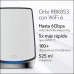  NETGEAR Orbi Mesh WiF 6 RBK853, sistema tribanda compuesto por 1 router y 2 extensores satélite, Cobertura de hasta 525 m² y hasta 100 dispositivos, AX6000 (hasta 6 Gbps) 